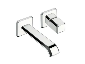 ITALY CRIIT257 - 2 hole wall-mounted single handle washbasin mixer by CRISTINA Rubinetterie - view 2
